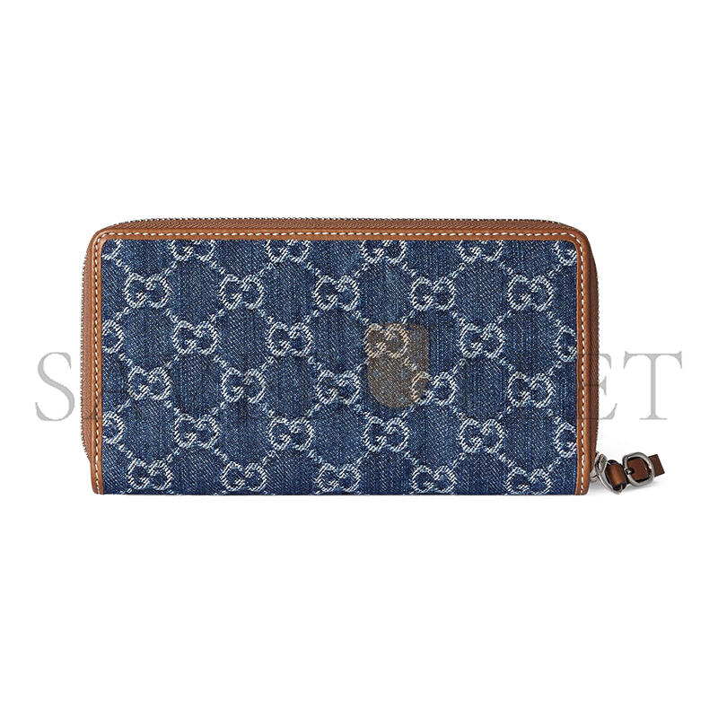 Gvc*1 gg emblem zip around wallet 821802 (19*11cm)